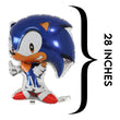 Sonic 5 Pcs Foil Balloons Set