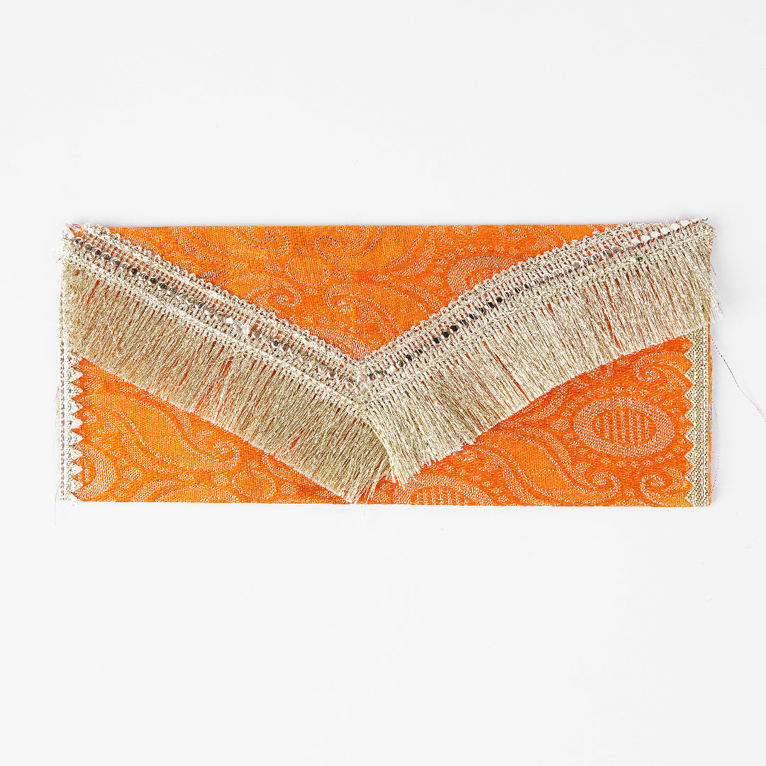 Fancy Fabric Envelope – 1 Pc Wedding & Gift Money Cover