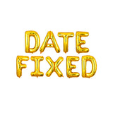 Date Fixed Foil Balloons Set – Wedding & Event Celebration Decor