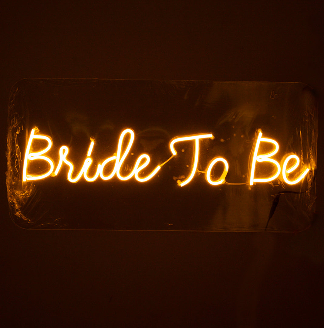 Bride To Be Neon Sign – LED Party Decoration Light