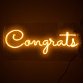 Congrats Neon Sign – LED Party & Event Decoration