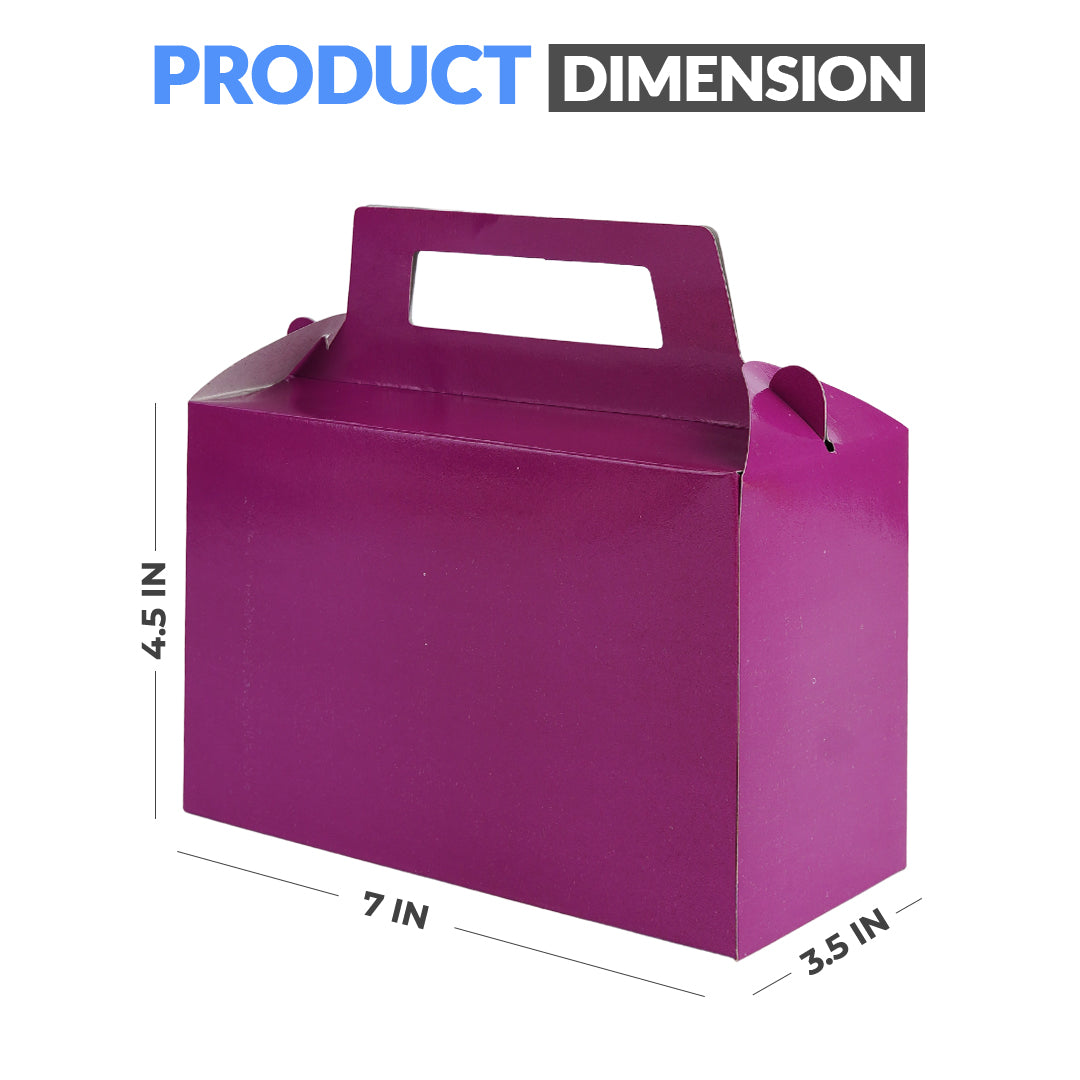 Purple Color  Goodie Boxes