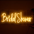 Bridal Shower Neon Sign – LED Party Backdrop Light