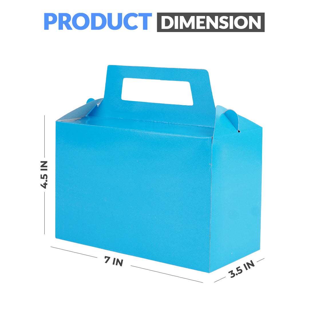 Sky Blue Color Goodie Boxes