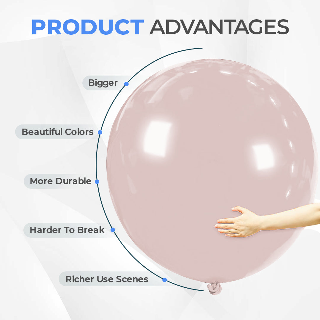 Champagne 36 Inch Big Size Latex Balloon – Party & Event Decoration