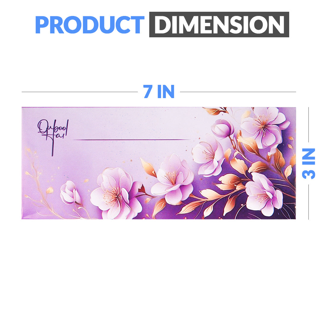 10 Pcs Wedding Envelops Qubool Hai