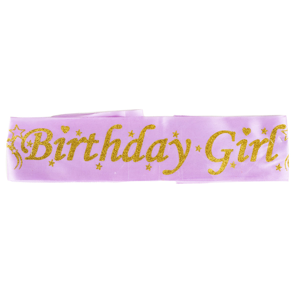 Birthday Girl Sashes