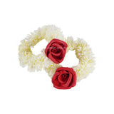 2 Pcs Fancy Artificial Jasmine Hand Bangles