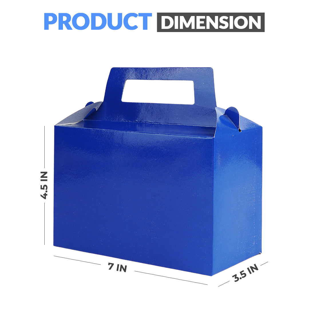 Dark Blue Color Goodie Boxes