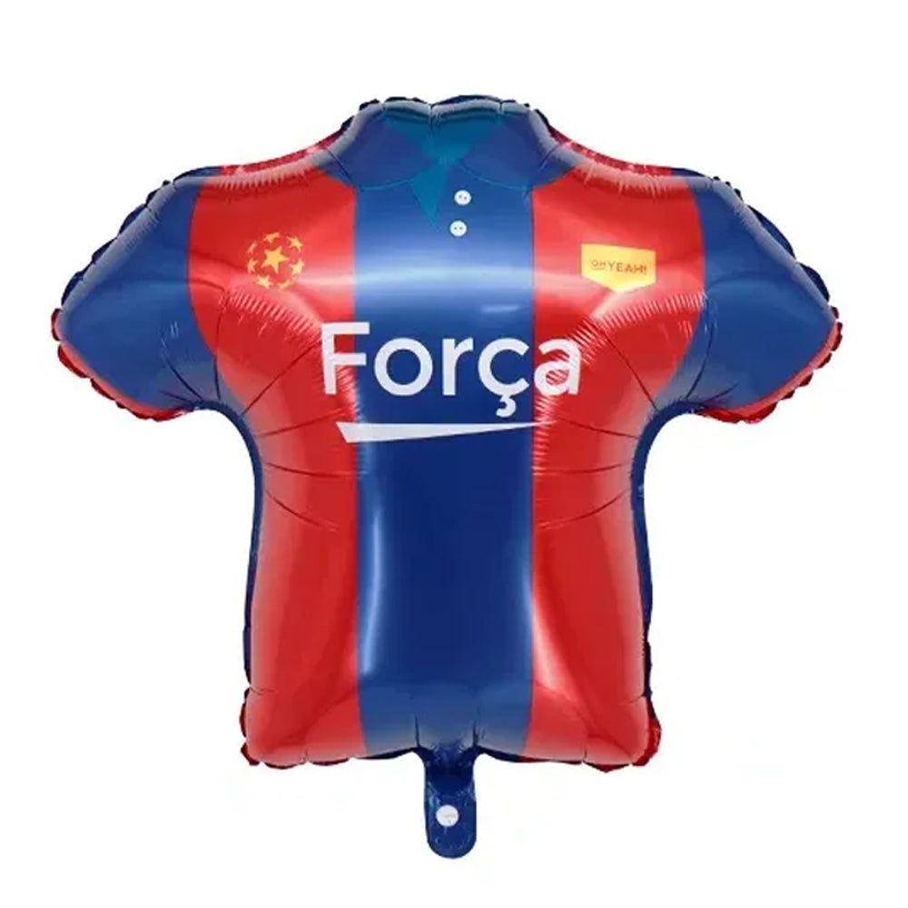 Barca Football Shirt Foil Balloons