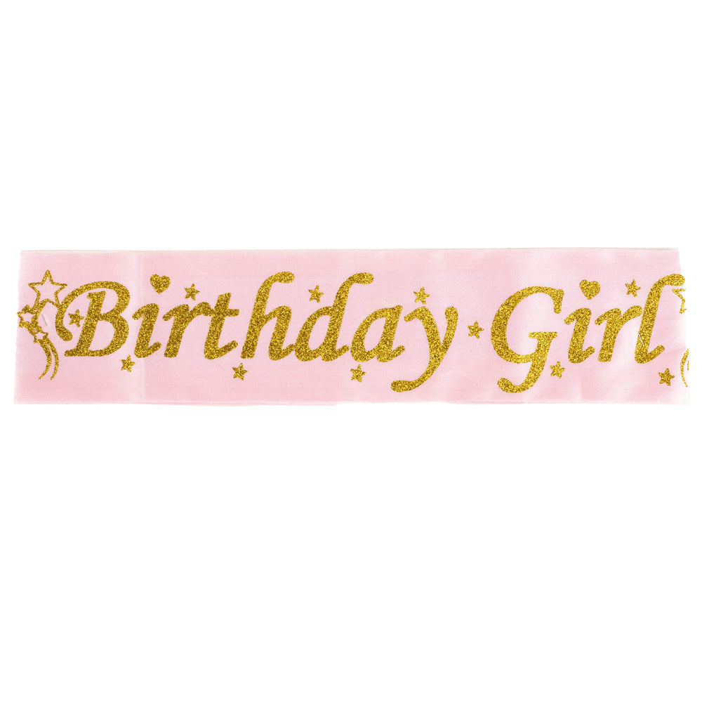Birthday Girl Sashes
