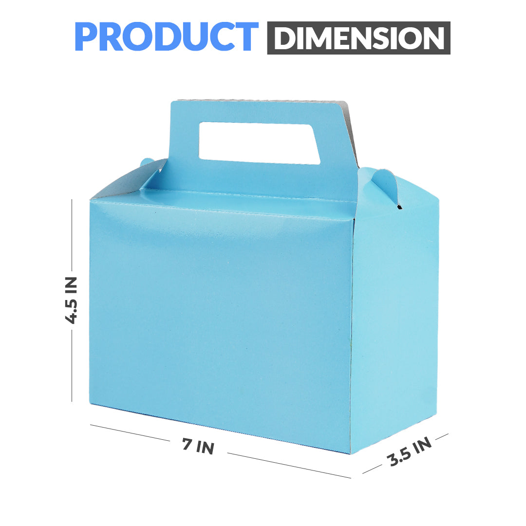 Light Blue Color Goodie Boxes