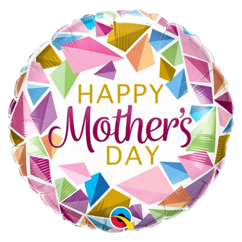 Qualatex Happy Mother's Day Round Foil Balloons