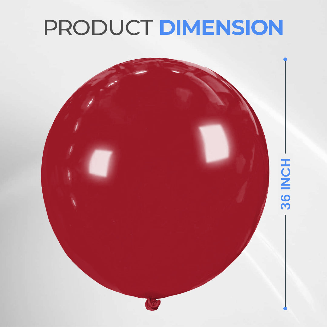Red Wine 36 Inch Big Size Latex Balloon – Party & Event Decoration