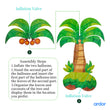 Coconut Tree Foil Balloon Pack of 1