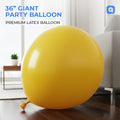 Yellow 36 Inch Big Size Latex Balloon – Party & Event Decoration
