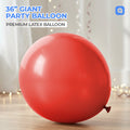 Red Giant 36 Inch Big Size Latex Balloon – Party & Event Decoration