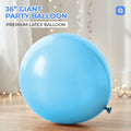 Light Blue 36 Inch Big Size Latex Balloon – Party & Event Decoration