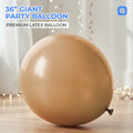 Coco Brown 36 Inch Big Size Latex Balloon – Party & Event Decoration