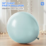 Dusty Green Giant 36 Inch Big Size Latex Balloon – Party & Event Decoration