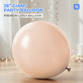 Apricot 36 Inch Big Size Latex Balloon – Party & Event Decoration