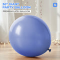 Demin Grey 36 Inch Big Size Latex Balloon – Party & Event Decoration