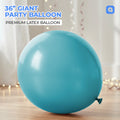 Lake Blue 36 Inch Big Size Latex Balloon – Party & Event Decoration
