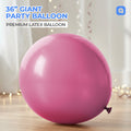 Vinatage Fushia 36 Inch Big Size Latex Balloon – Party & Event Decoration