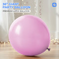 Lilac Pink 36 Inch Big Size Latex Balloon – Party & Event Decoration