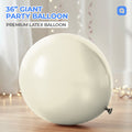 Pale Yellow 36 Inch Big Size Latex Balloon – Party & Event Decoration