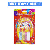 Happy Birthday Candle Pack of 12