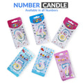 Number Candle for Birthday, Anniversary & Celebration