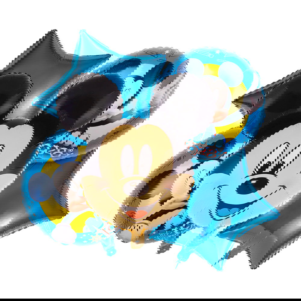 5 Pcs Mickey Mouse Foil Balloon Set - ardor