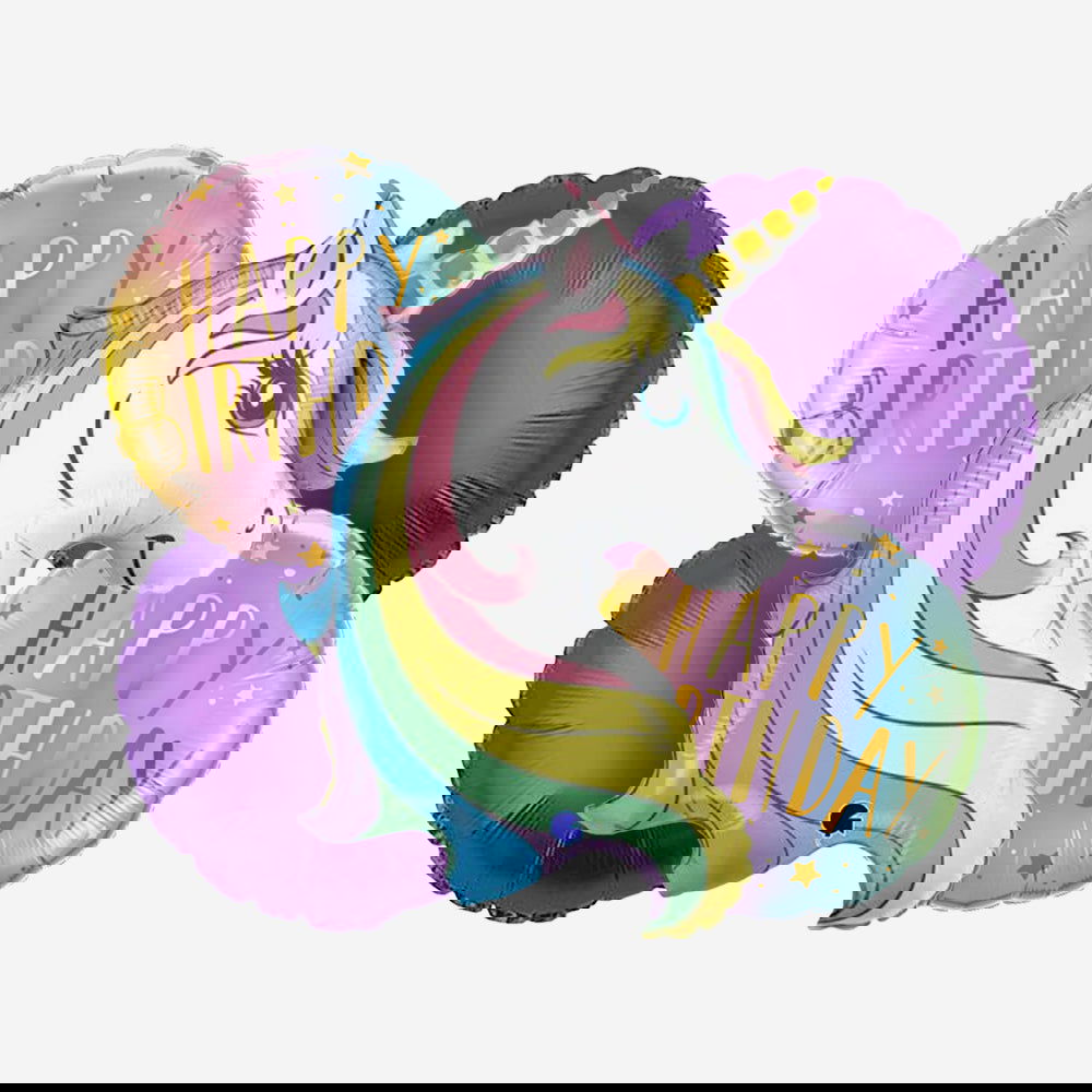 5 Pcs Unicorn Foil Balloon Set - ardor