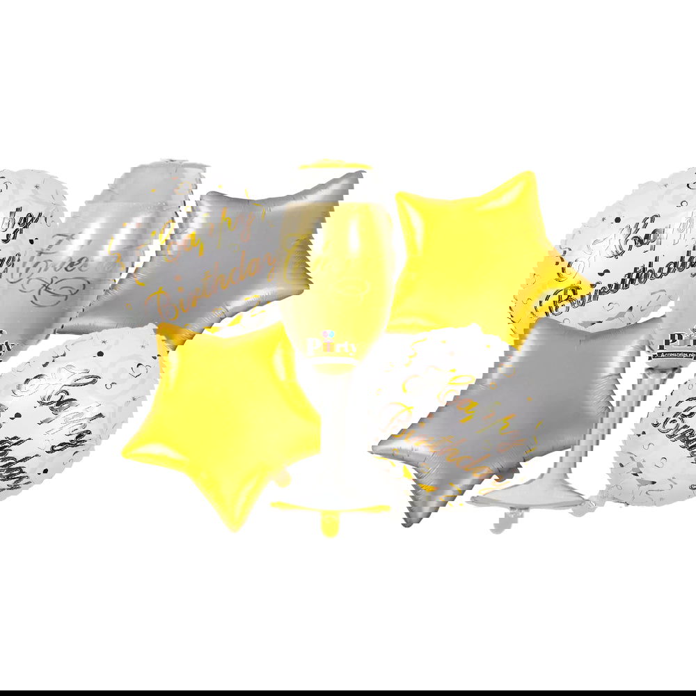 5 Pcs Wine Glass Foil Balloon Set - ardor