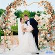 Heart Shape Balloon Arch Backdrop