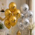 Hajj Mubarak Latex Balloons - Pack of 100