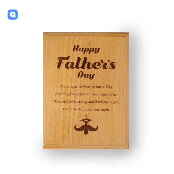 Happy Fathers day frame | Best Father gift or gift for Father's Day