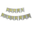 Plain Happy Birthday Bunting Banners