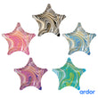 Marble Star Foil Balloons