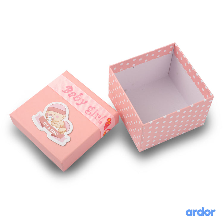 Baby Girl - 250 Grams Birth Announcement Mithayi Boxes