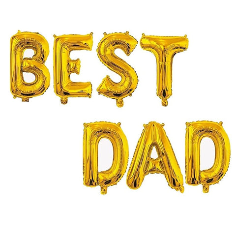Best Dad Foil Balloons