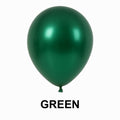 Pack of 50 - Chrome Green Latex Balloon