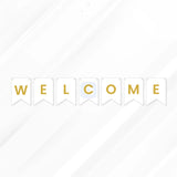 Welcome Bunting Banner