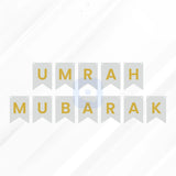 Umrah Mubarak Bunting Banners