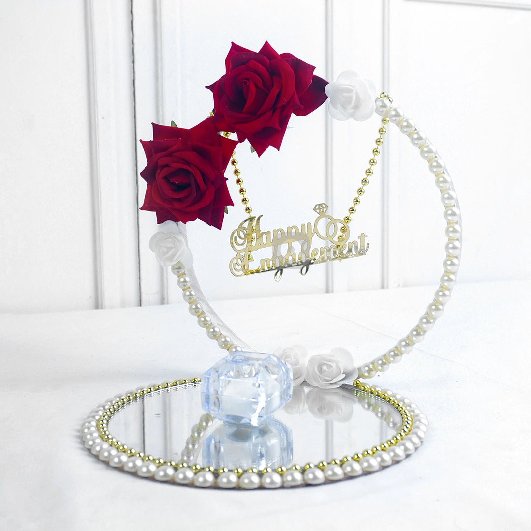 Customize Engagement - Nikkah Ring Tray - Tray for Ring Cermony