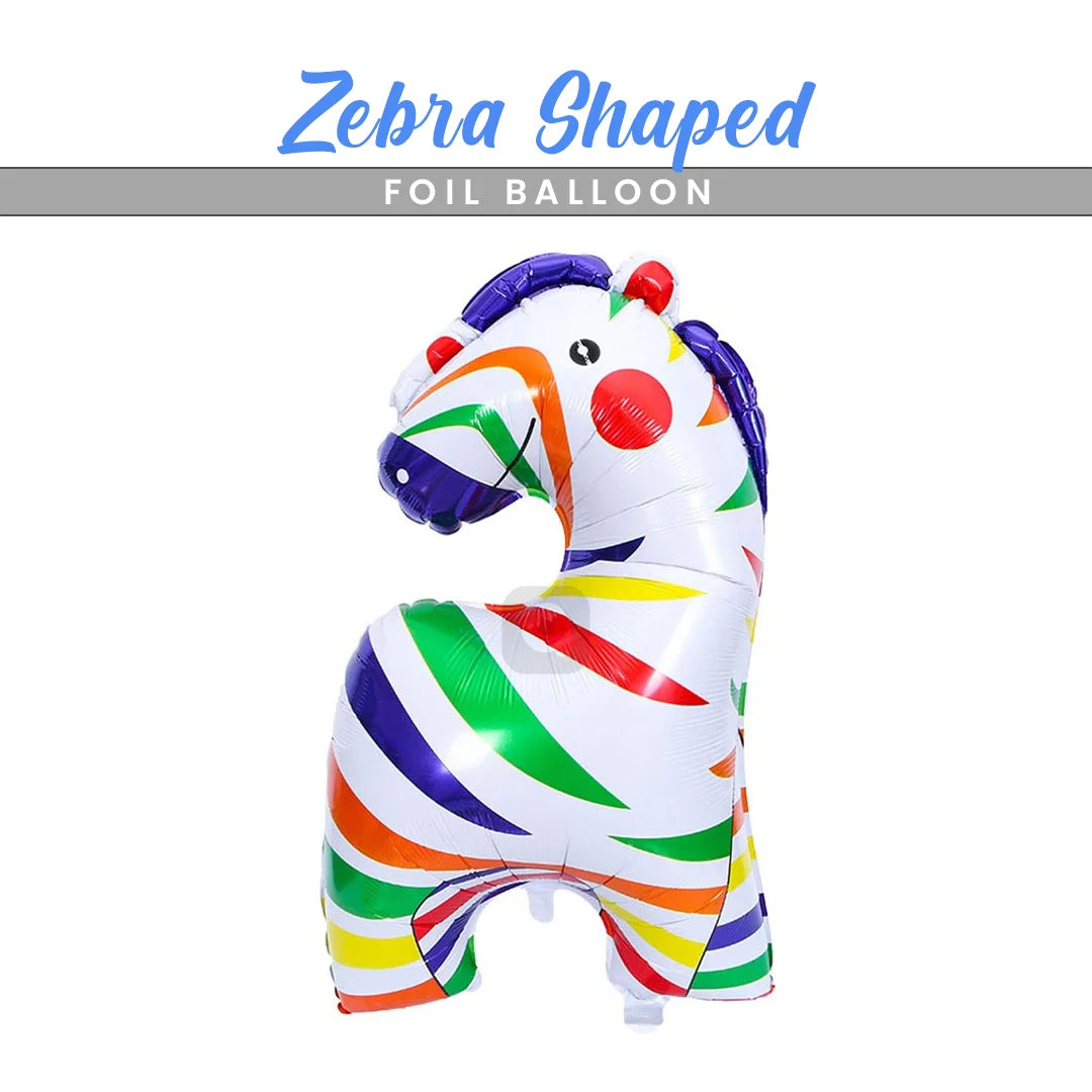 Zebra Shape Foil Balloon