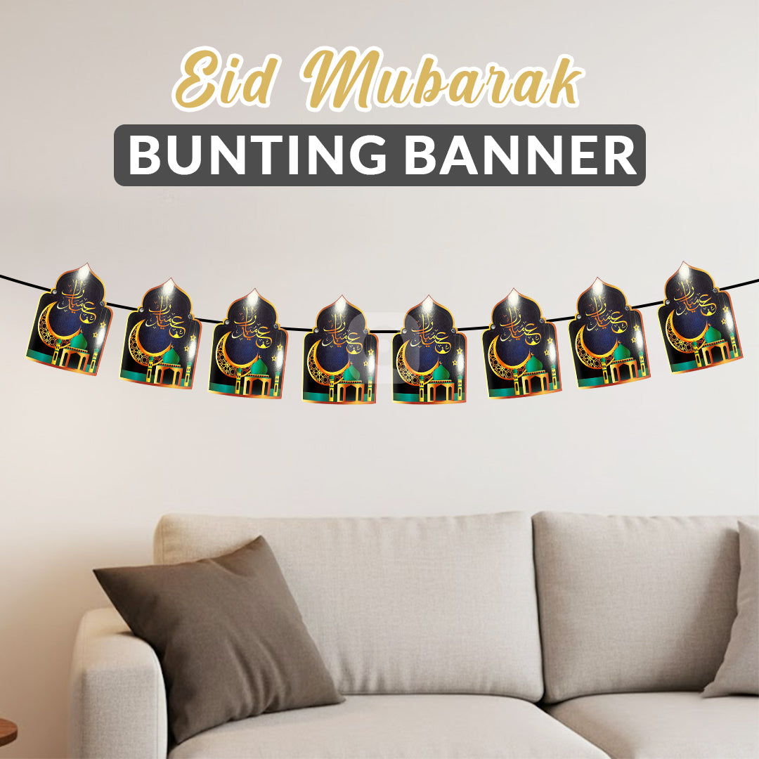 Eid Mubarak Bunting Banners