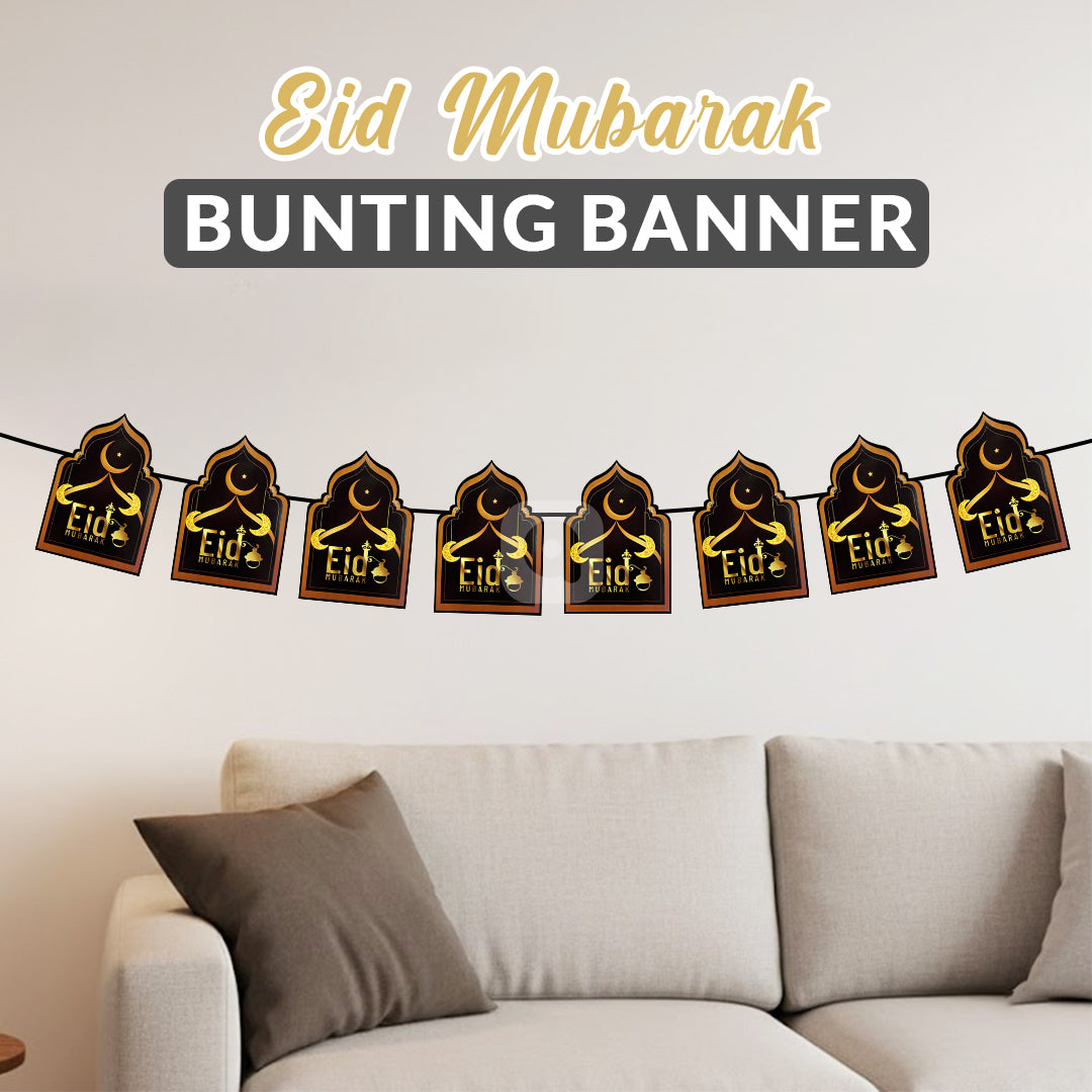 Eid mubarak Buntings Banners
