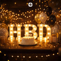 HBD LED Letters